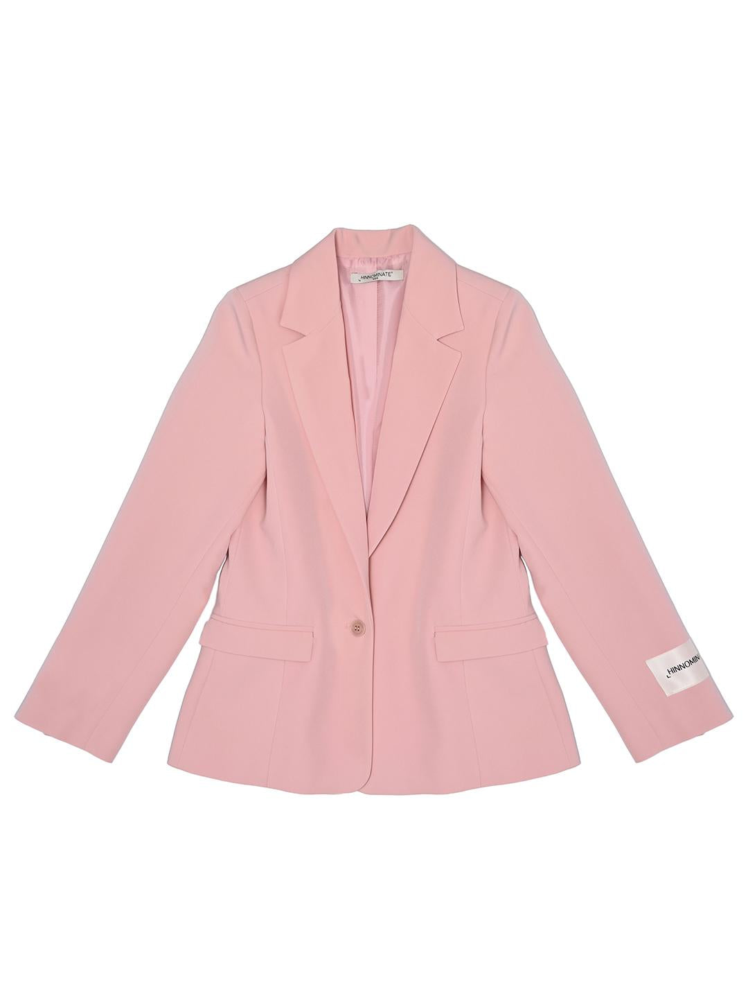 Hinnominate giacca kids rosa monopetto J00080 ROSA HINNOMINATE 