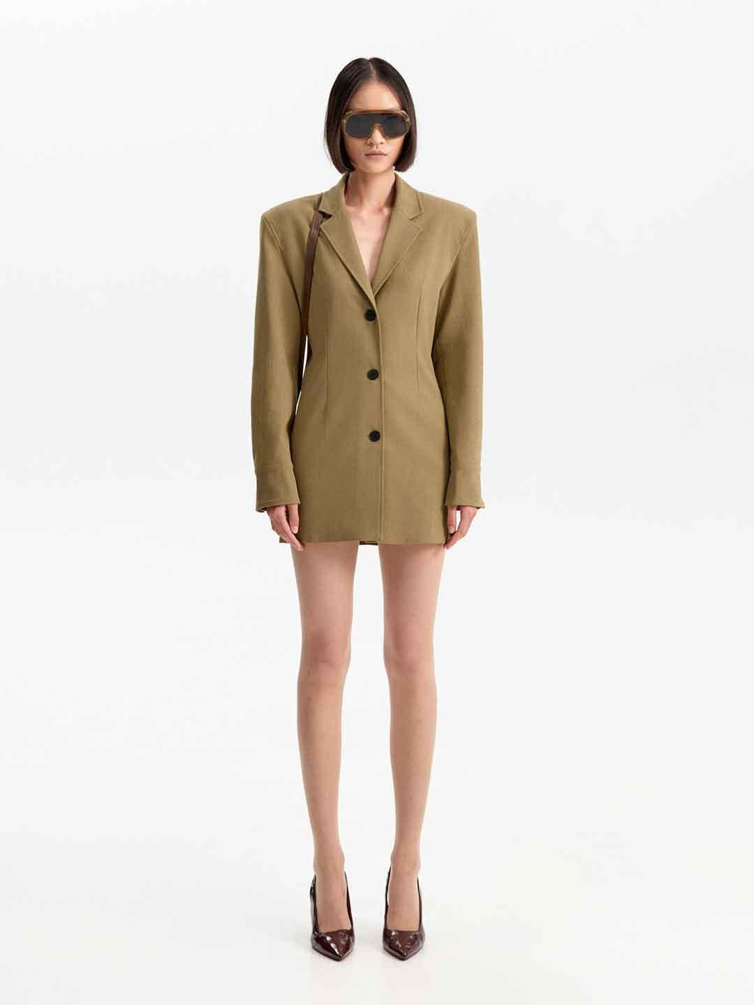 Eleh cappotto beige 095 BEIGE ELEH 