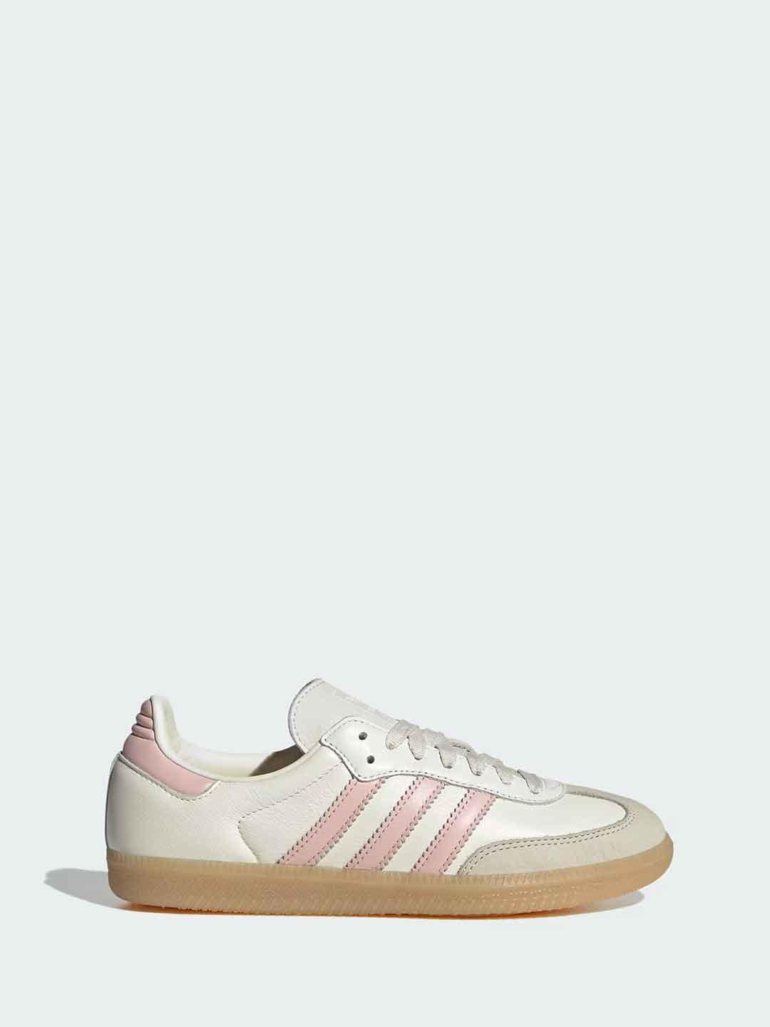 Adidas Samba OG sneakers panna e rosa IH9059 PANNA ADIDAS 