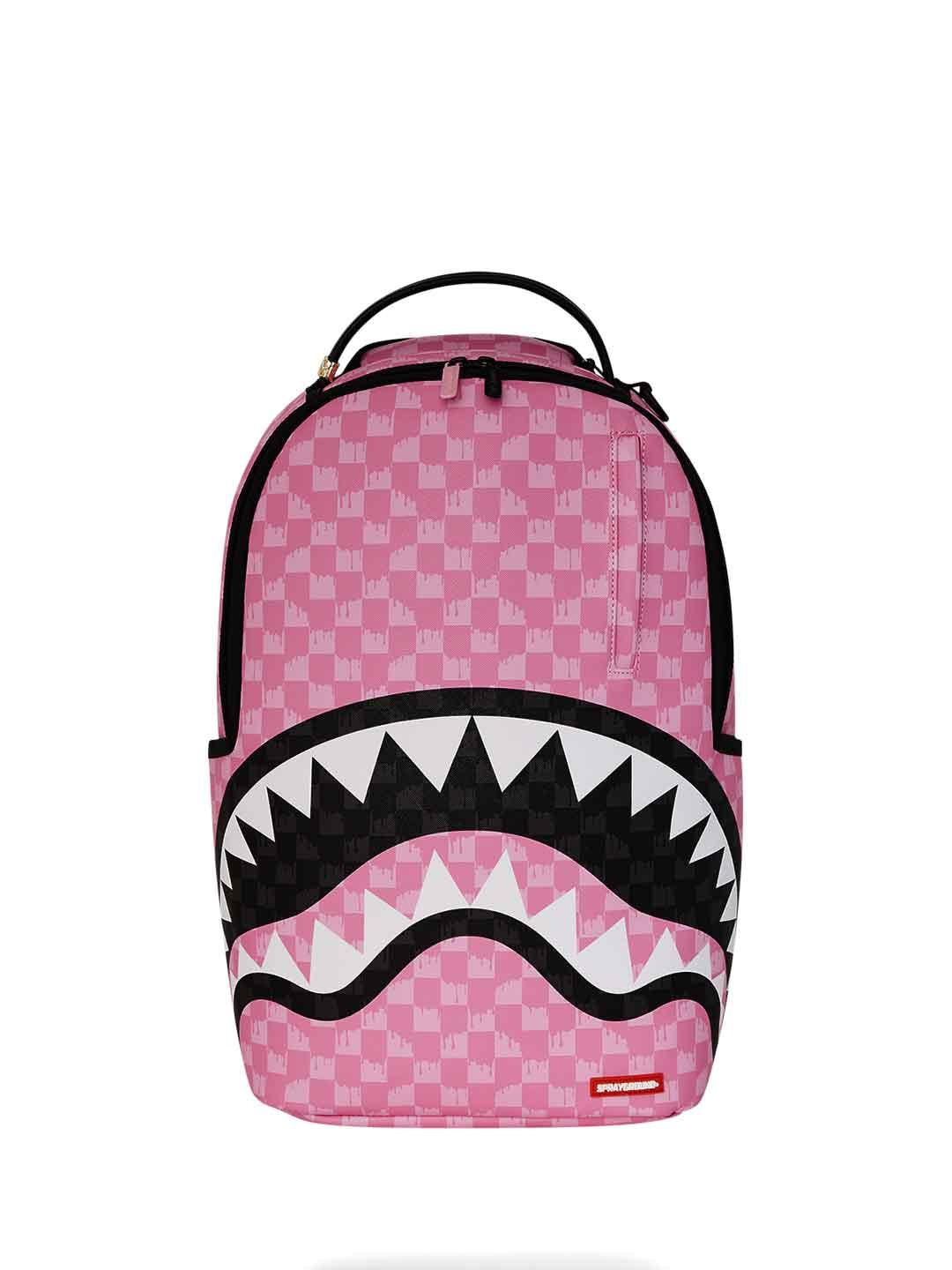 Sprayground zaino rosa a quadri 910B7694NSZ ROSA SPRAYGROUND 