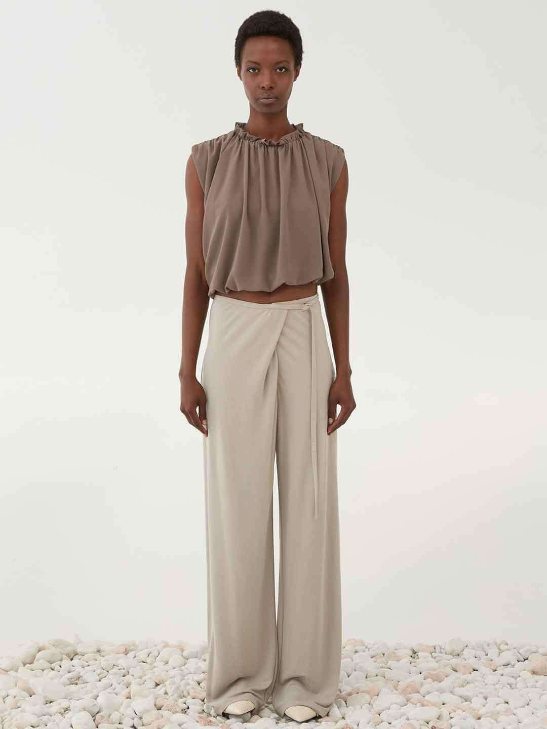 Eleh pantaloni beige SS260167 BEIGE ELEH 