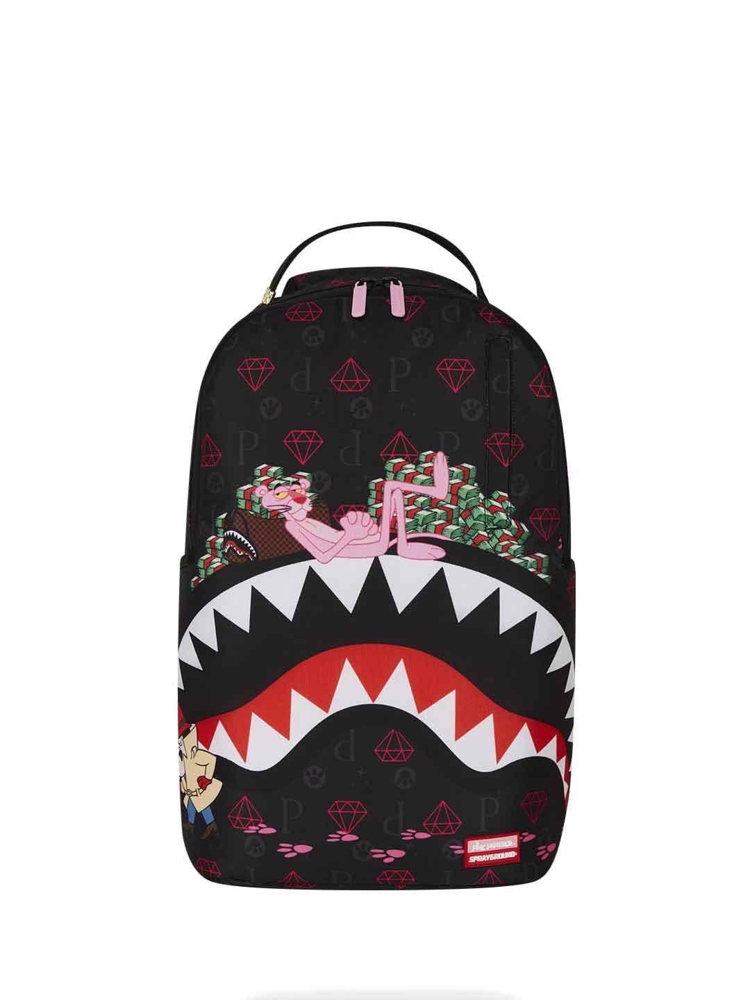 Sprayground zaino nero Pantera con dollari 910B7396NSZ NERO SPRAYGROUND 