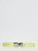 Daniele Alessandrini kids yellow leather belt