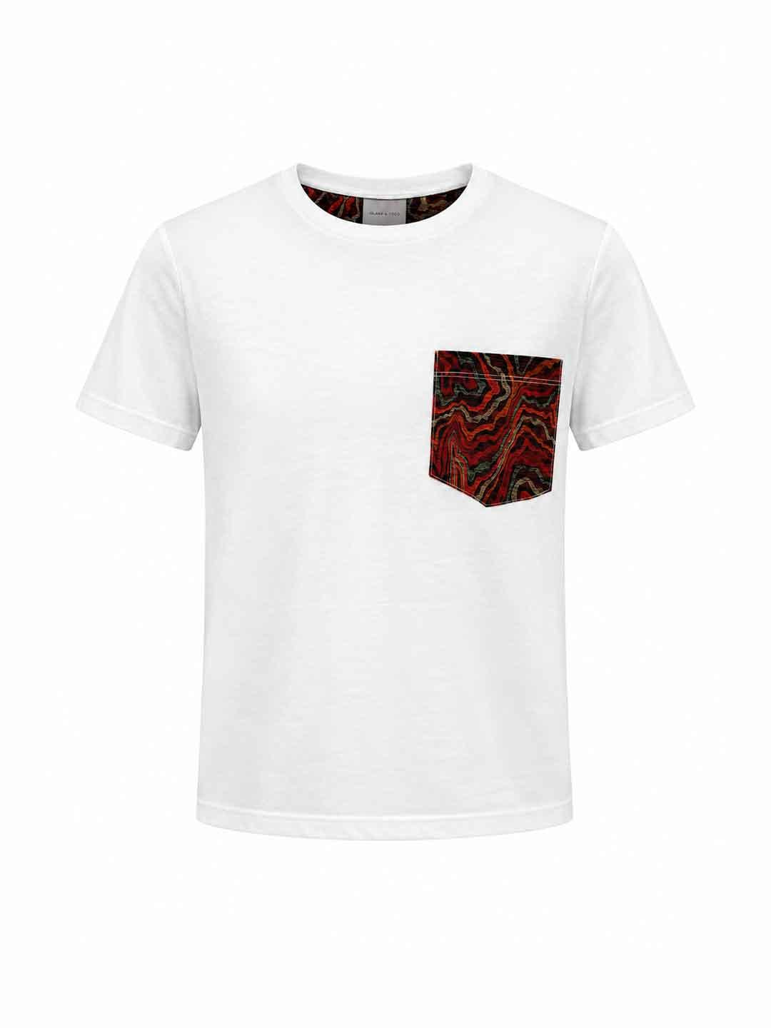 Island Coco t-shirt kids a fantasia con taschino 3-14 anni ICJ189 FANTASIA ISLAND COCO 
