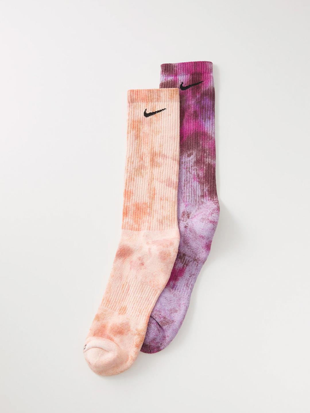 Nike calzini multicolor viola e pesca set da 2 paia FJ0747-907 MULTICOLOR NIKE 
