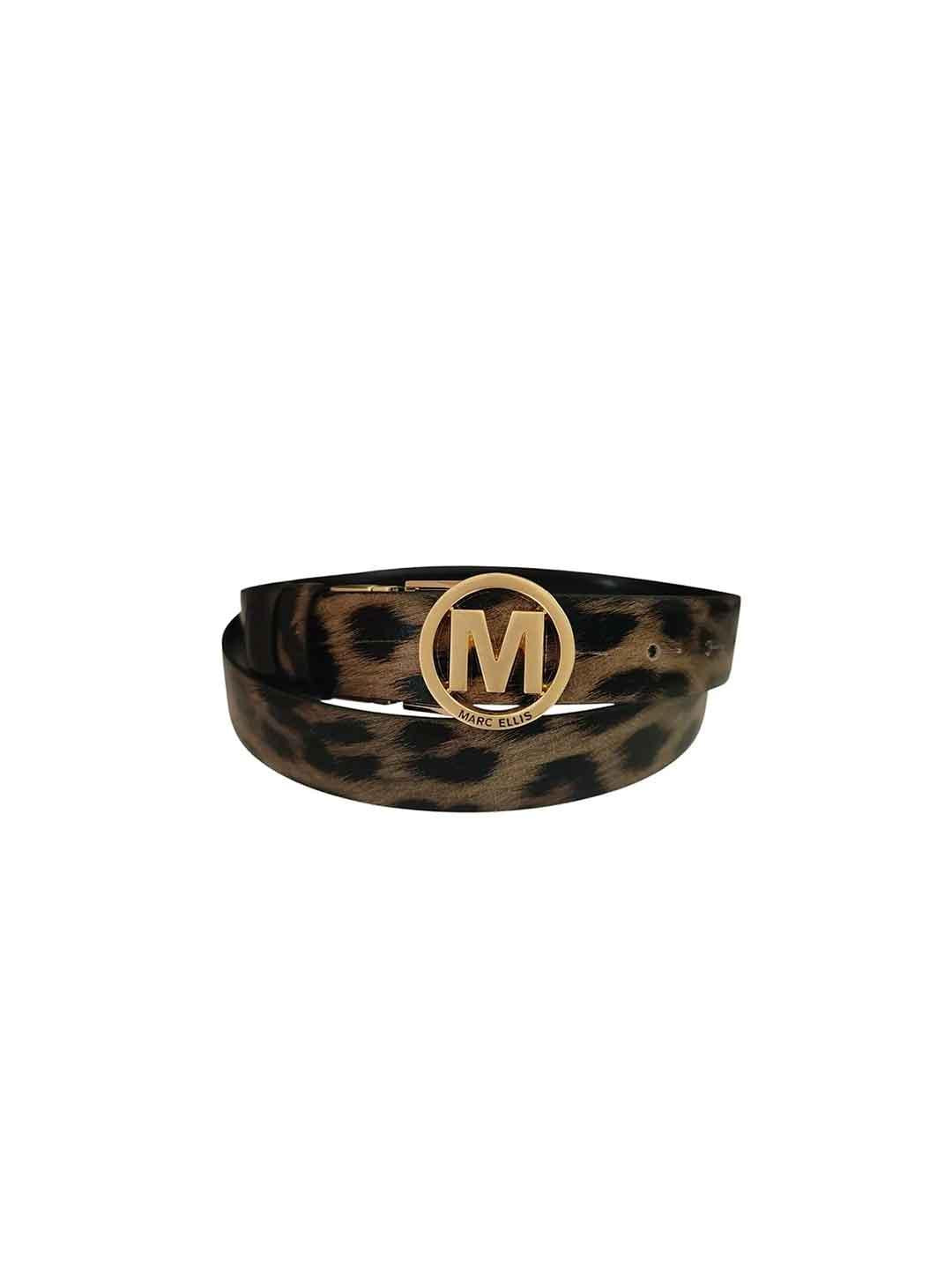 Marc Ellis 165 cintura marrone double face ME BELT - 165 MARRONE MARC ELLIS 