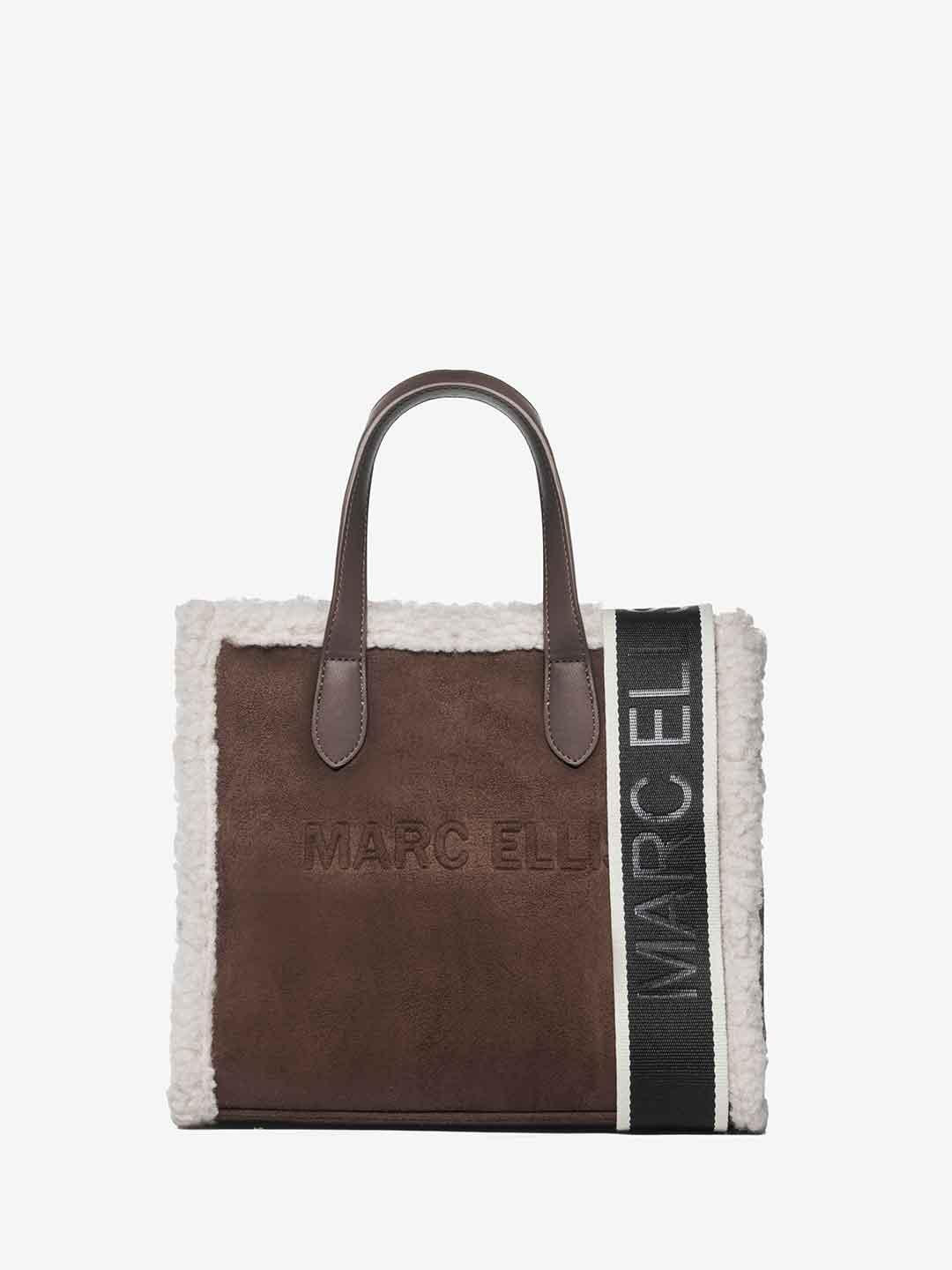 Marc Ellis Buby Suede M borsa marrone BUBY SUEDE M MARRONE MARC ELLIS 