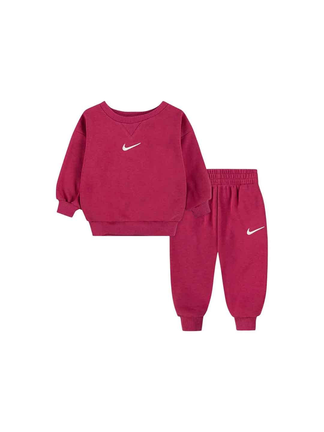 Nike coordinato kids rosa girocollo 36M188-ADZ ROSA NIKE 