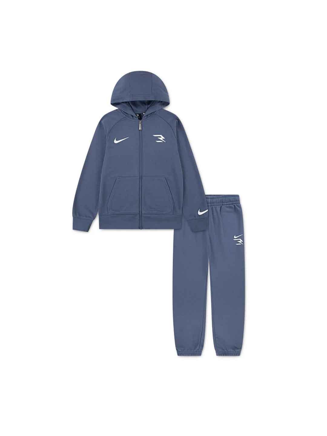 Nike coordinato kids celeste con zip 9Q1216-U6B CELESTE NIKE 