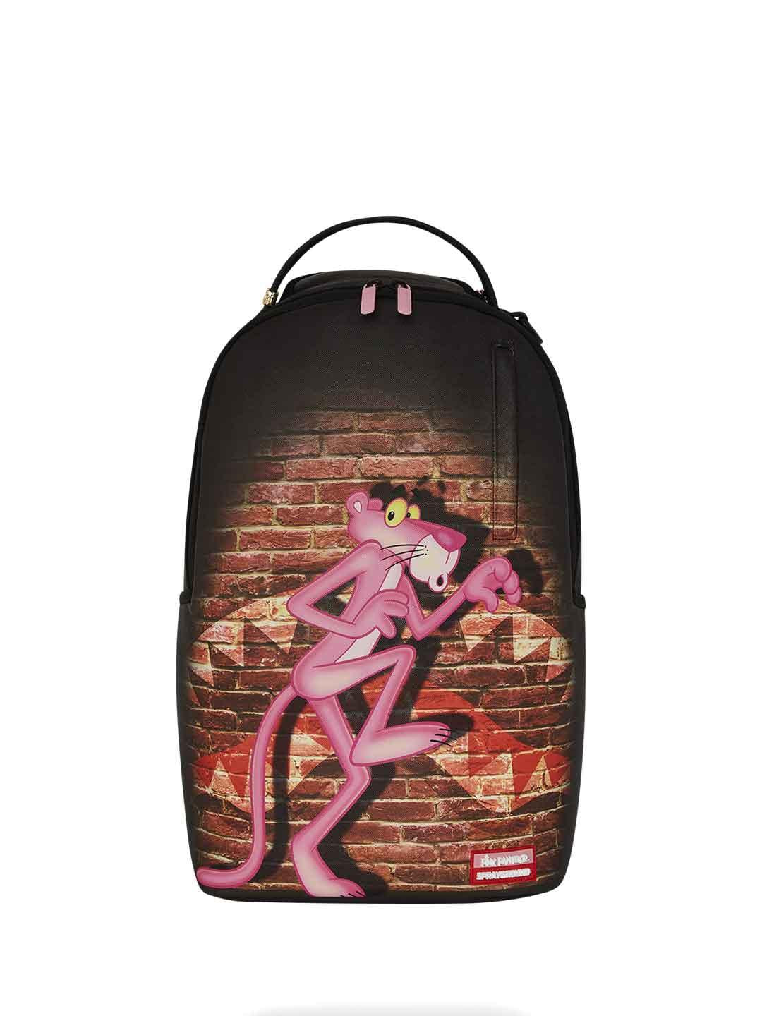 Sprayground zaino nero con pantera rosa 910B6978NSZ NERO SPRAYGROUND 