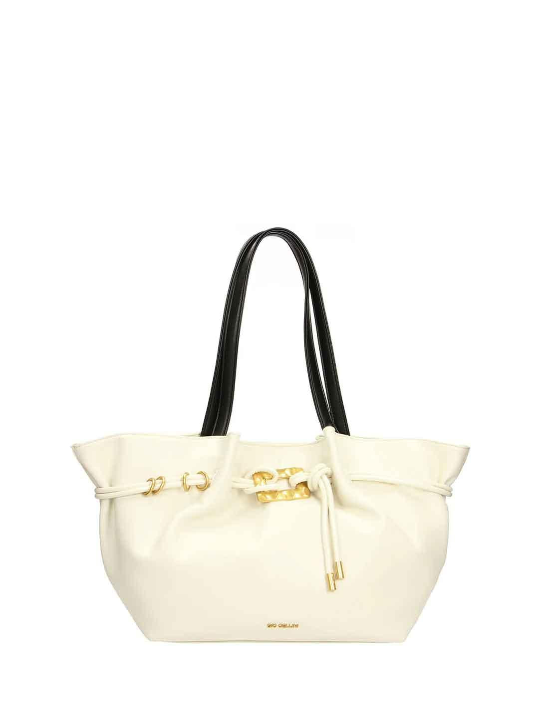 Gio Cellini Shopper borsa bianco MM109 BIANCO GIO CELLINI 