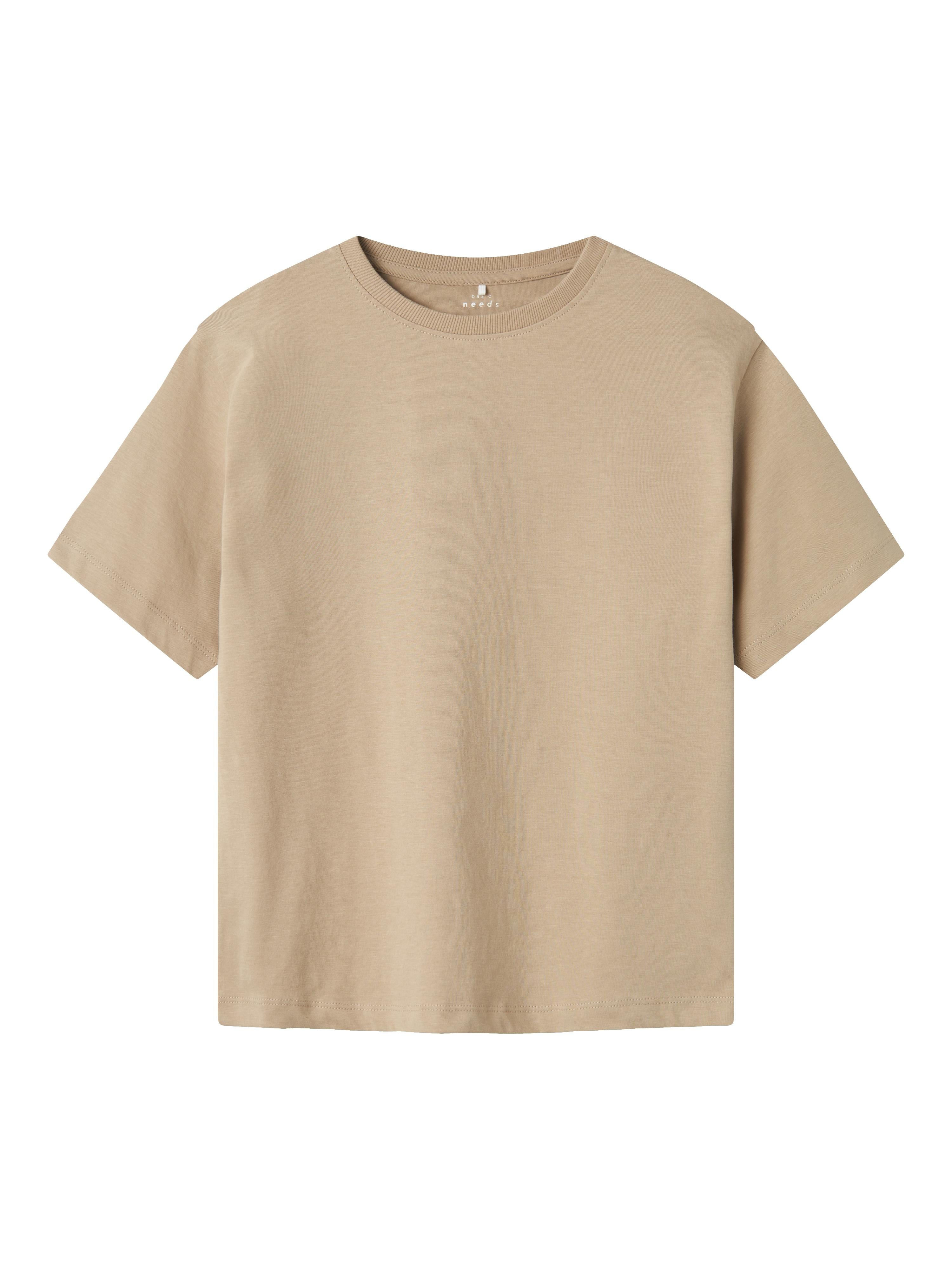 Name It t-shirt kids beige basic 13238968 BEIGE NAME IT 