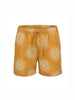 Jack & Jones costume arancio stampa sole