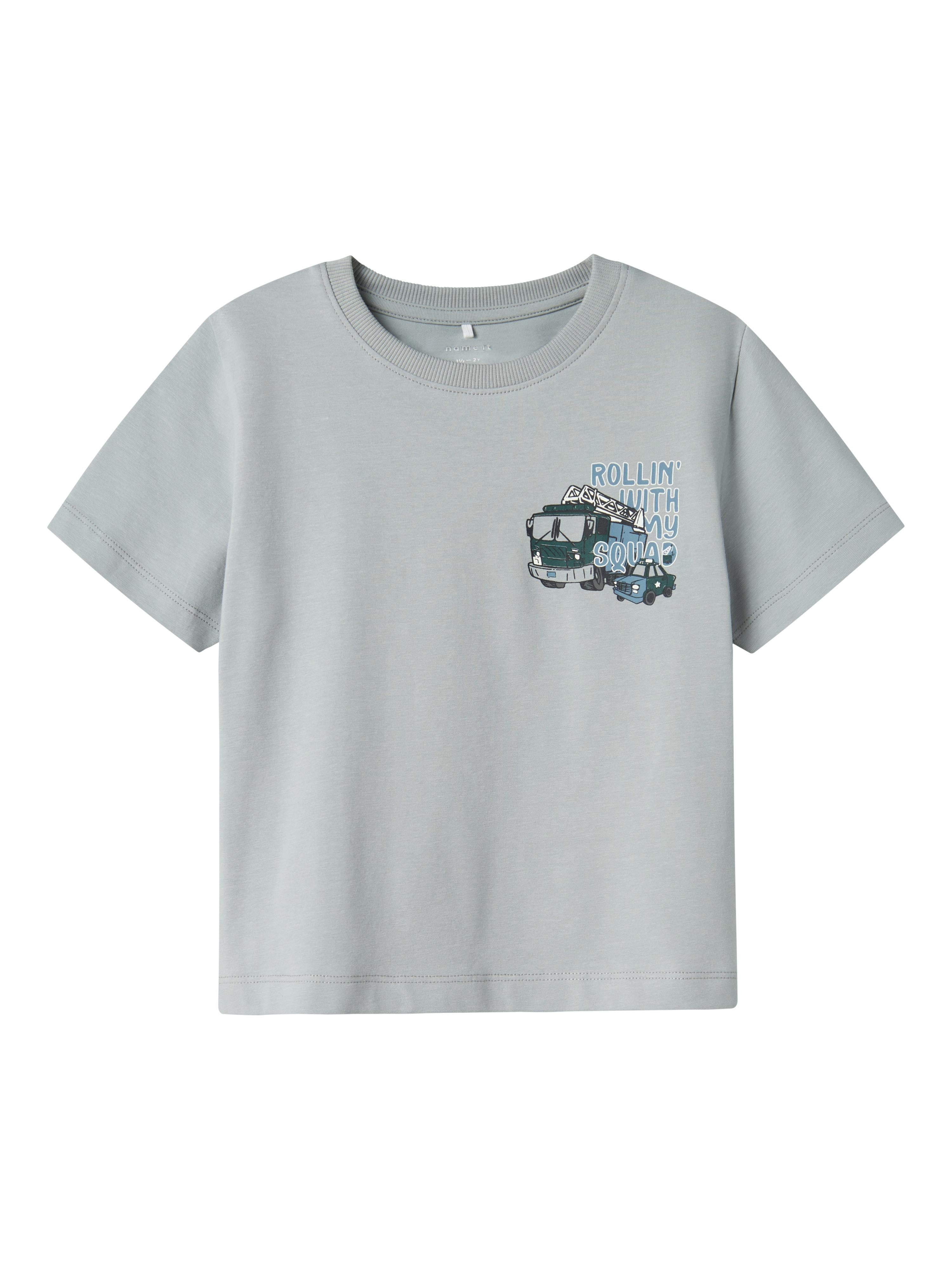 Name It t-shirt kids grigio con stampa 13241059 GRIGIO NAME IT 