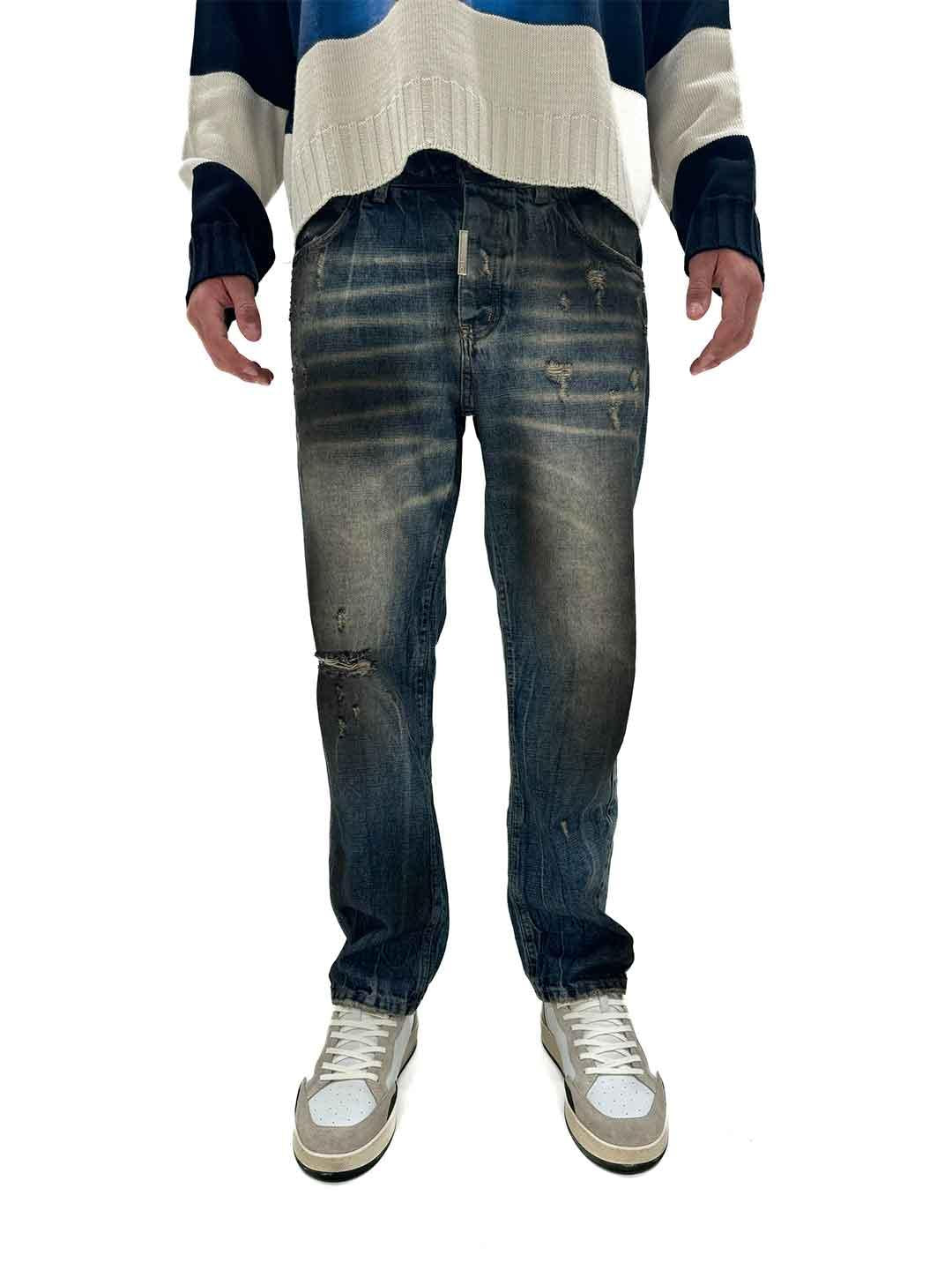 Cianotic Straight Fit jeans sabbiato STRAIGHT FIT 05 JEANS CIANOTIC 