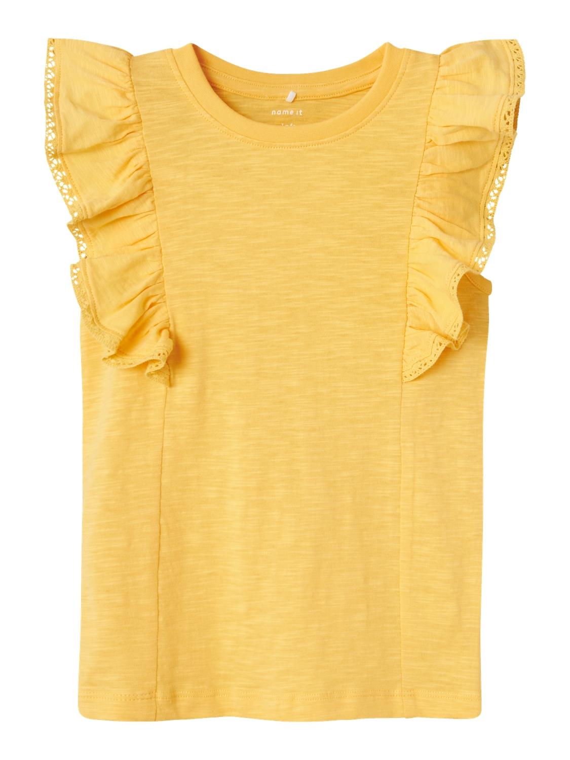 Name It canotta kids giallo con volant 13226134 GIALLO NAME IT 