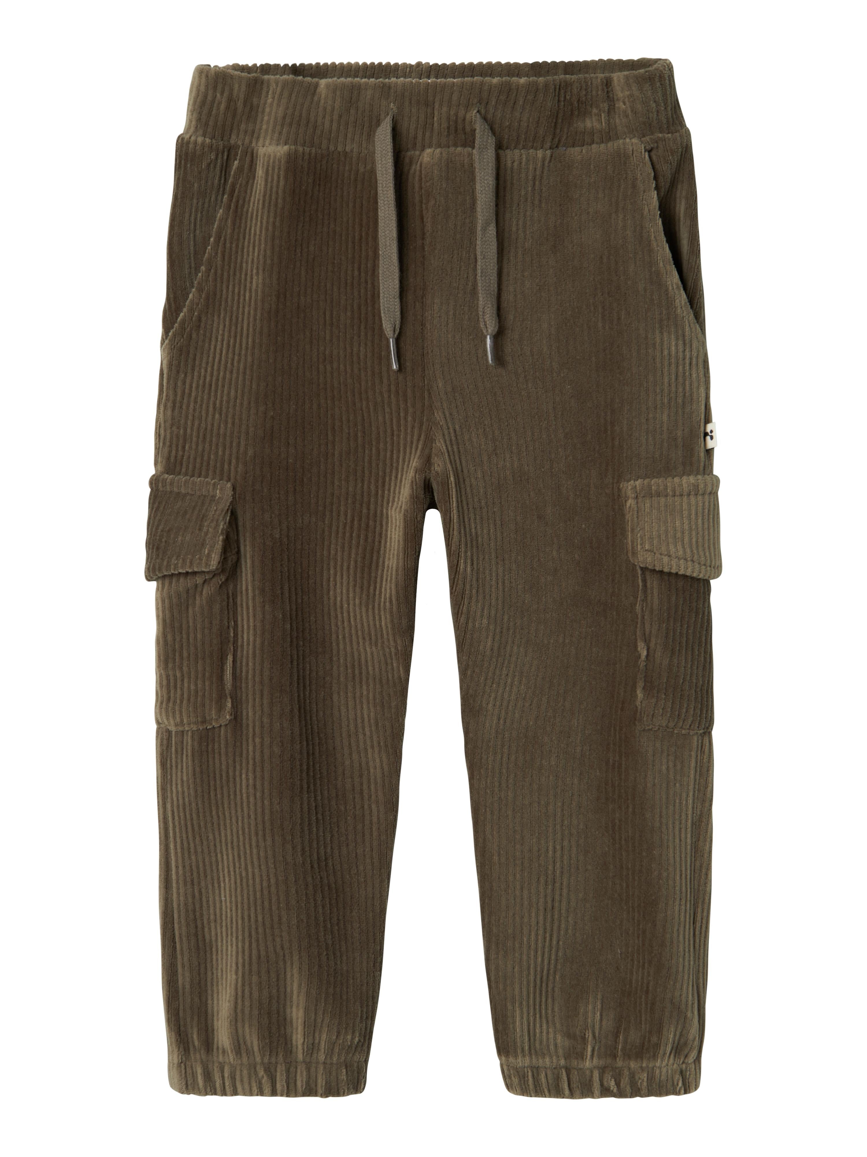 Name It pantaloni kids verde cargo a costine 13233639 VERDE NAME IT 