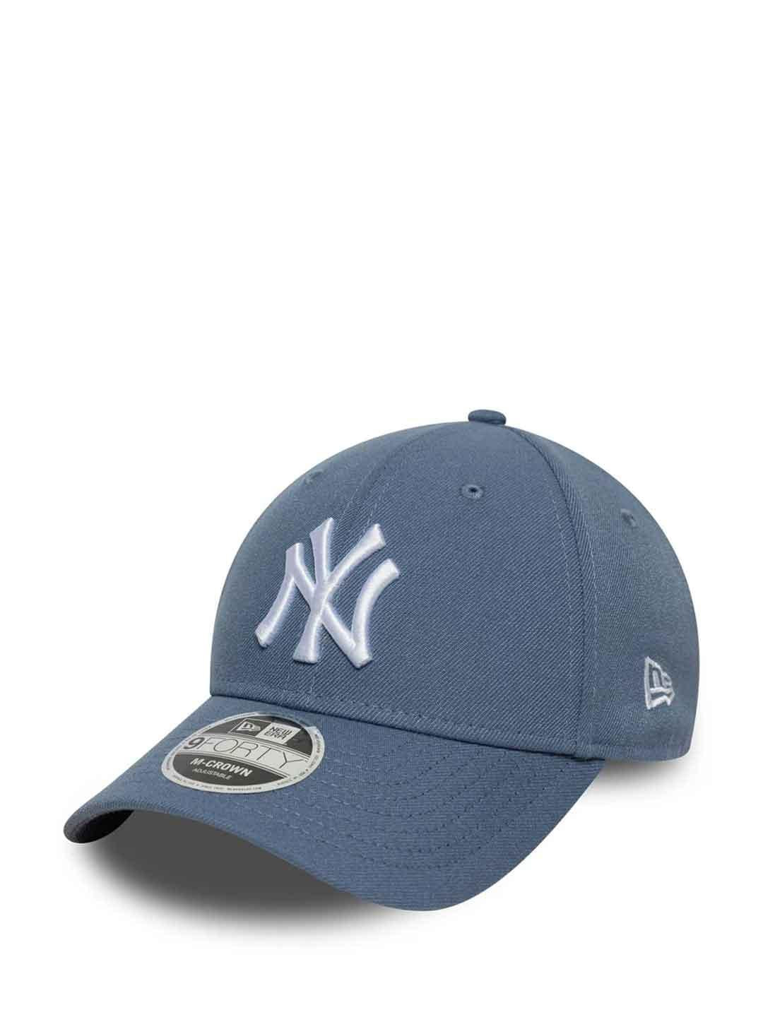 New Era 9FORTY cappello blu logo bianco 60691053 BLU NEW ERA 