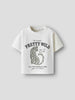 Name It t-shirt kids bianco stampa pretty wild