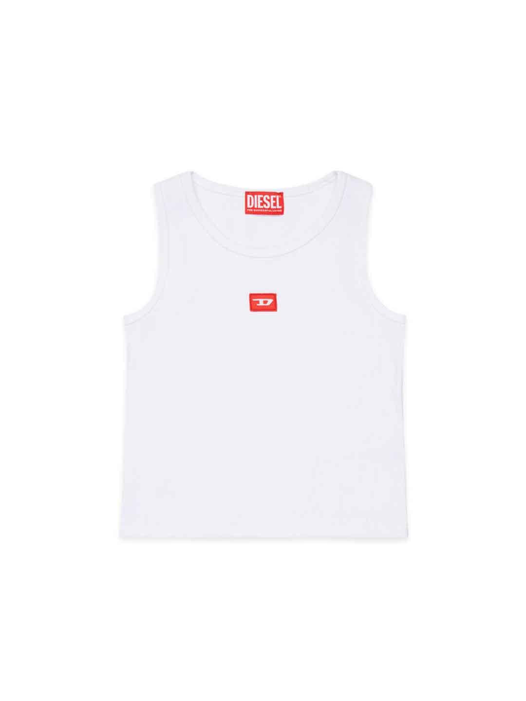 Diesel Tpaci canotta bianco J02594 KYAZY BIANCO DIESEL 