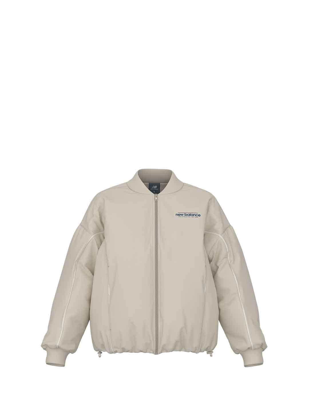 New Balance giubbino panna crop WJ53500 PANNA NEW BALANCE 