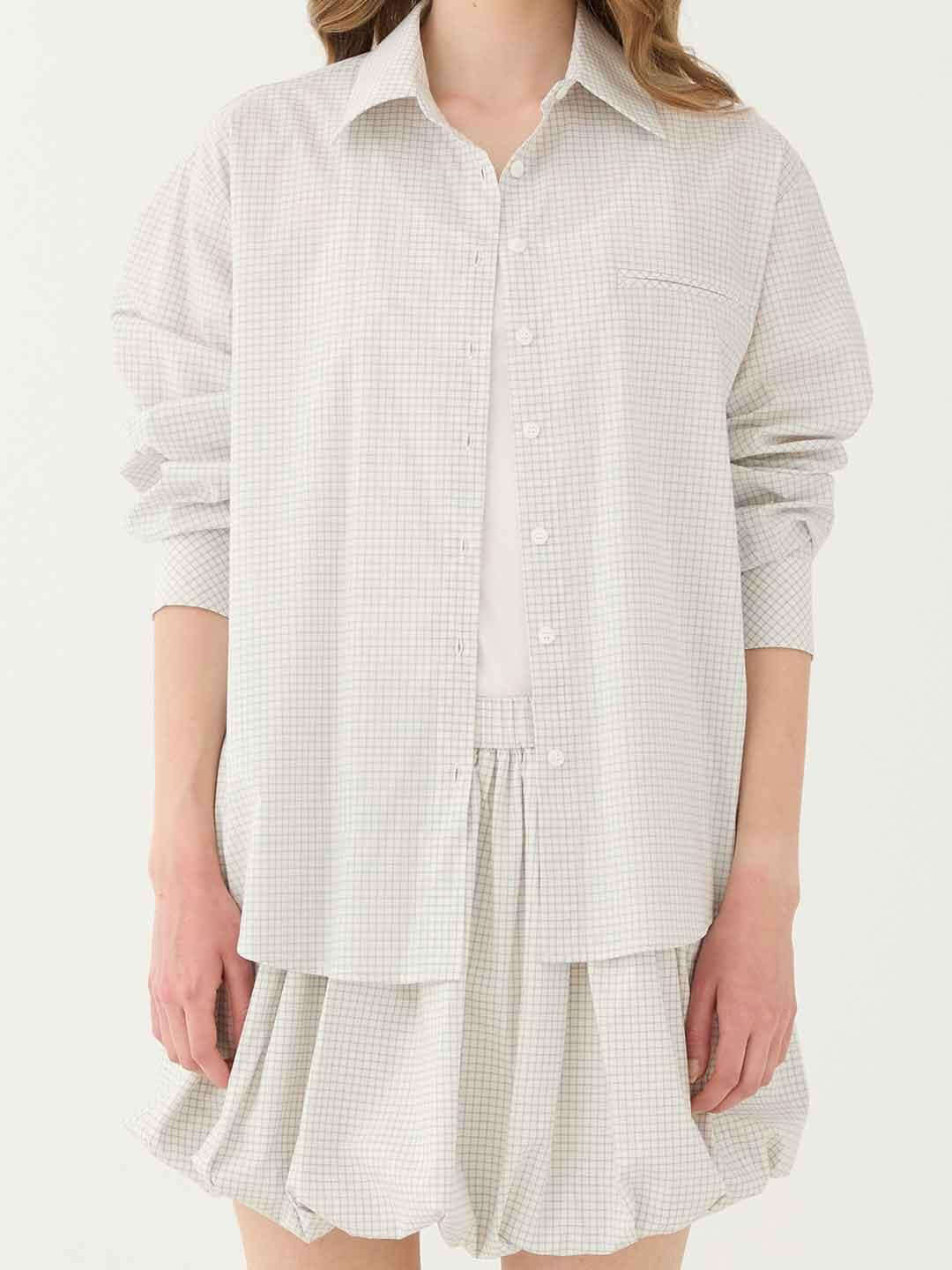 Eleh camicia fantasia a quadri SS260351 FANTASIA ELEH 