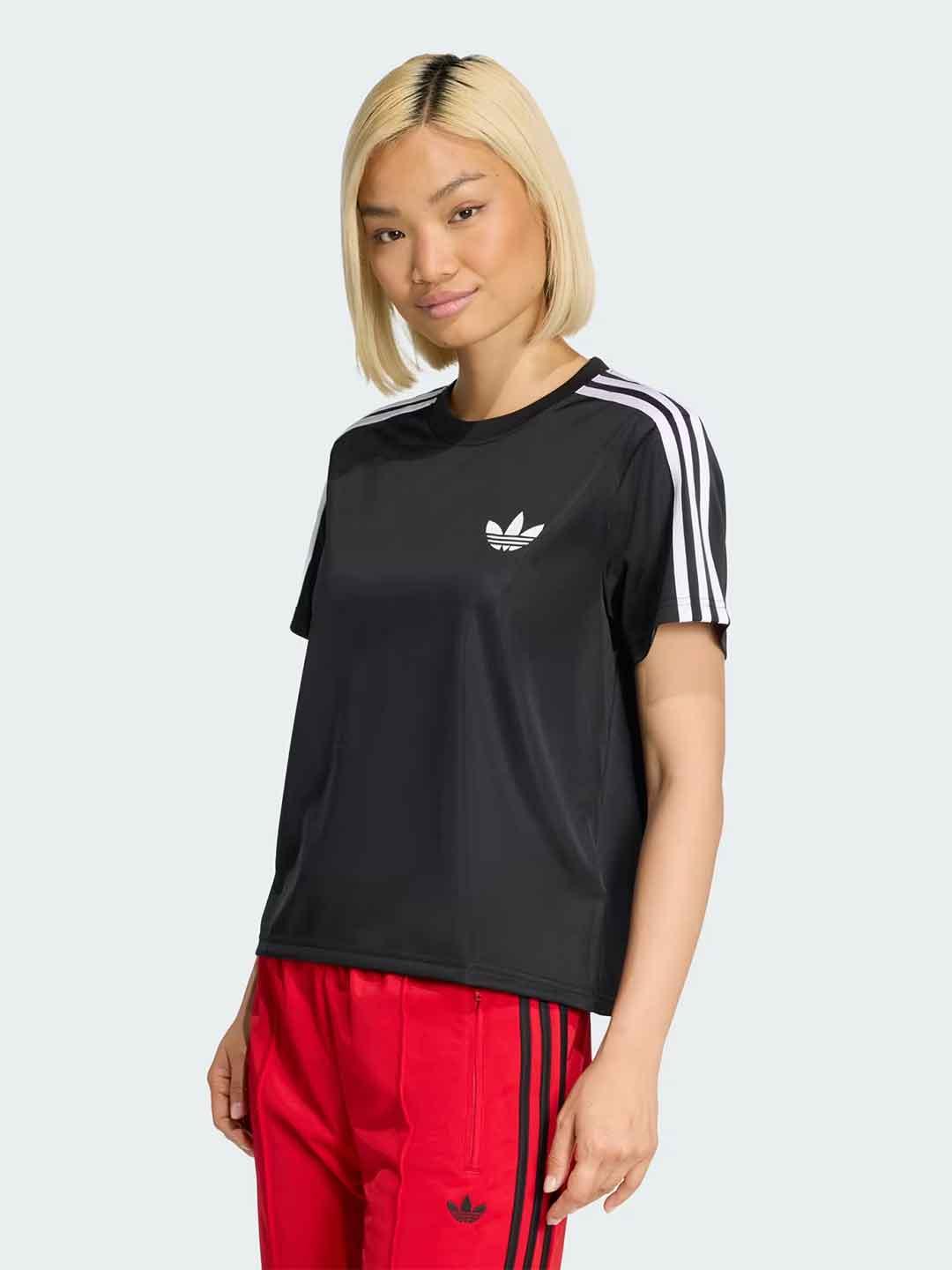 Adidas Firebird Tee t-shirt nero KD5574 NERO ADIDAS 