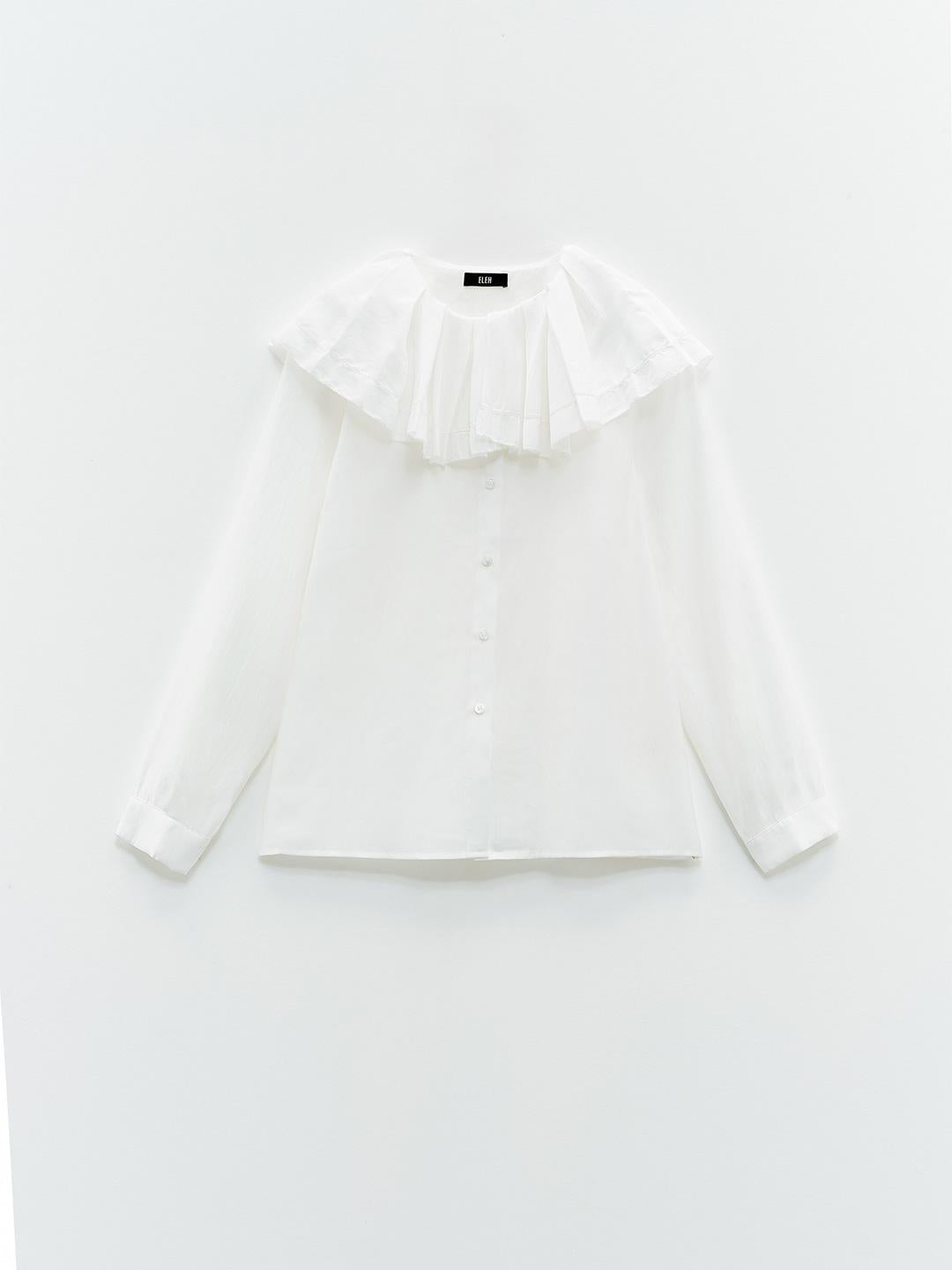 Eleh camicia bianco con colletto 0053 BIANCO ELEH 