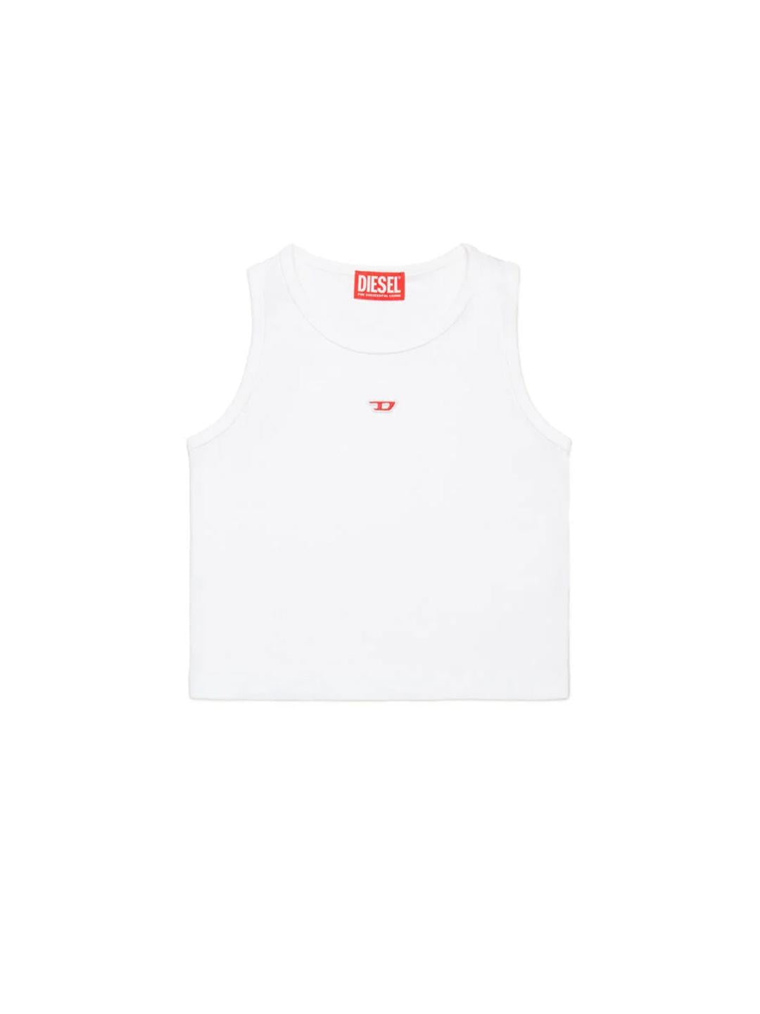 Diesel Taspyrd canotta kids bianco J02238-0GRAI BIANCO DIESEL 