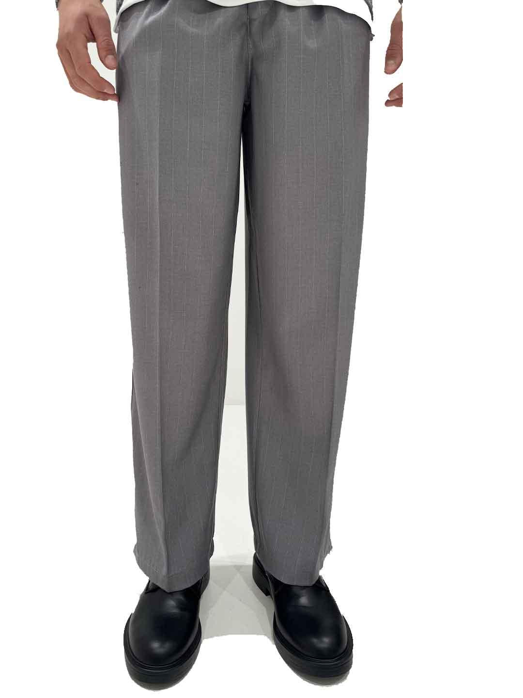 All or Nothing pantalone grigio gessato MOD D52 GRIGIO ALL OR NOTHING 