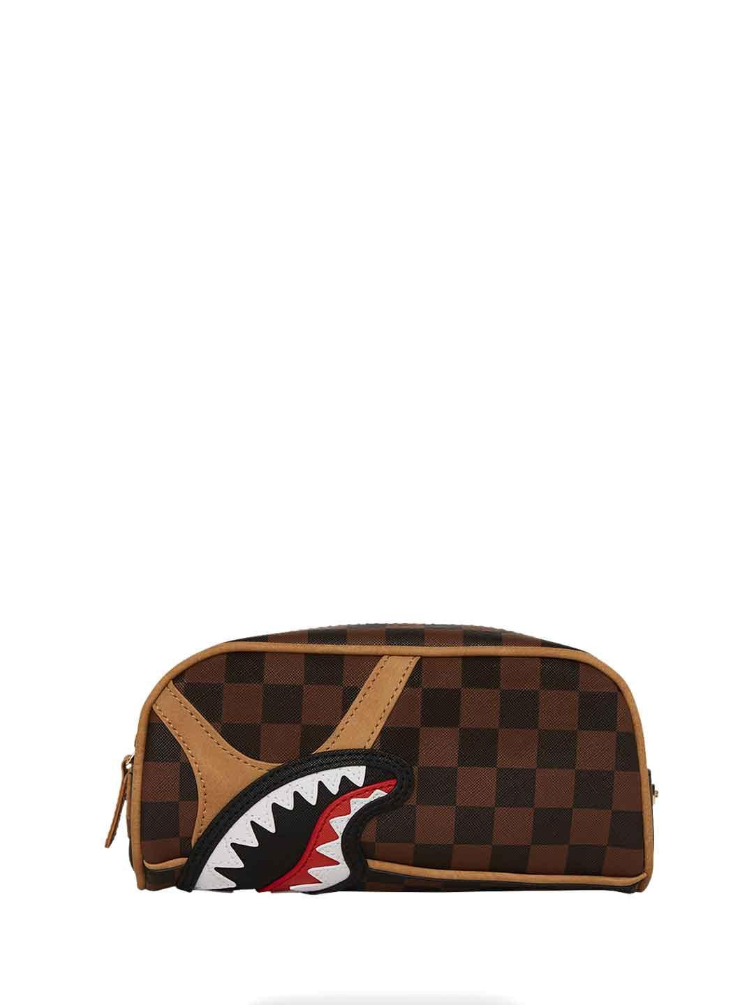 Sprayground Hennyville Pouch borsello marrone e beige 910B8001NSZ MARRONE SPRAYGROUND 