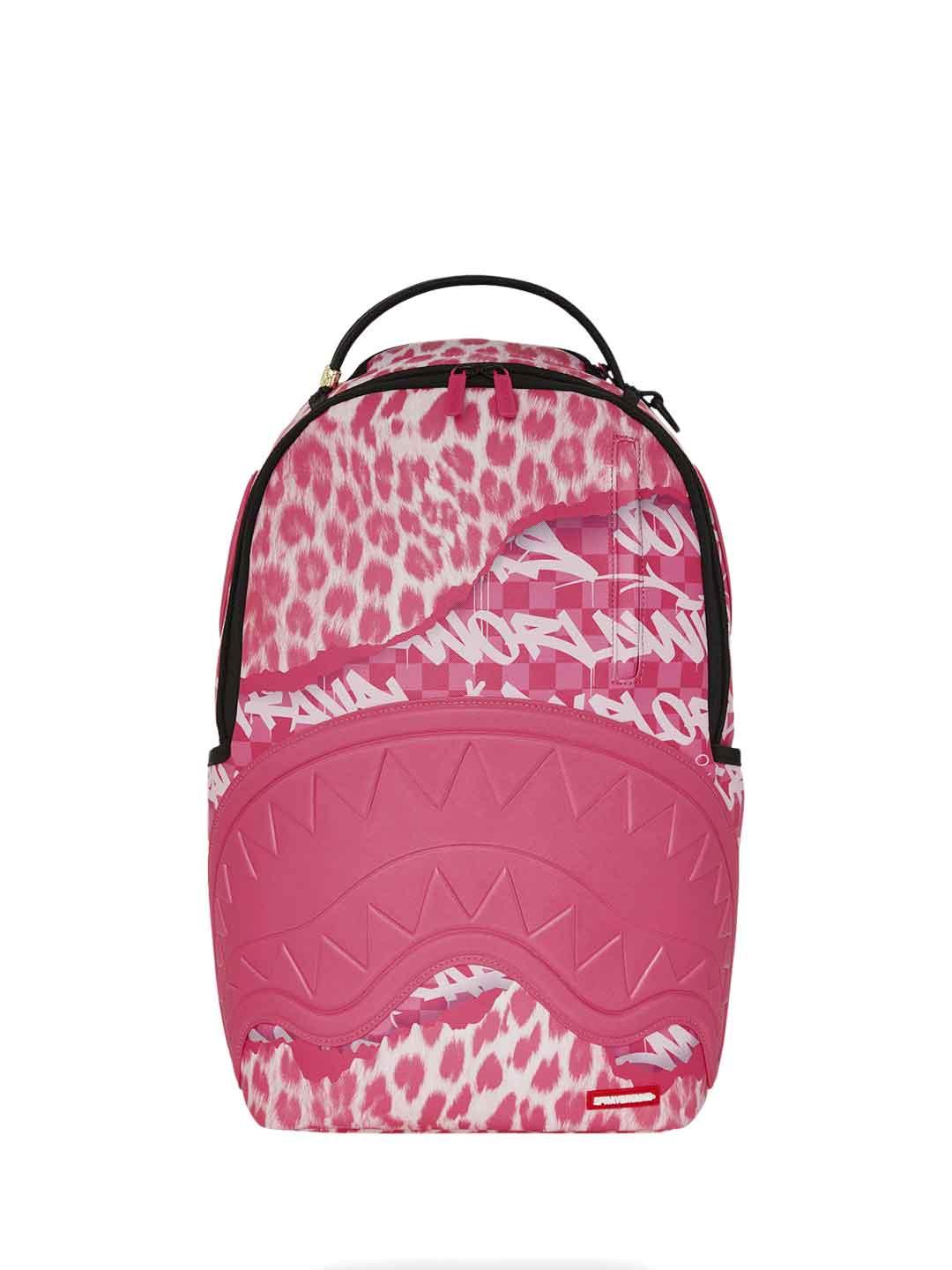 Sprayground Wild Amazon zaino rosa maculato 910B7647NSZ MACULATO SPRAYGROUND 
