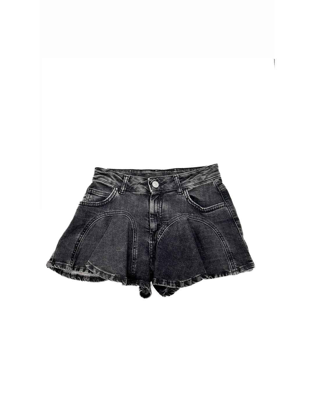 Marc Ellis shorts kids nero in jeans JMJSO02334 NERO MARC ELLIS 