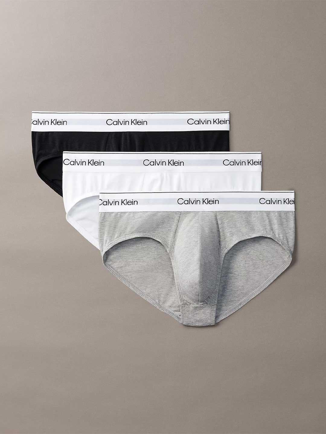 Calvin Klein slip multicolor con elastico bianco LV00NB4388-MP1 MULTICOLOR CALVIN KLEIN 