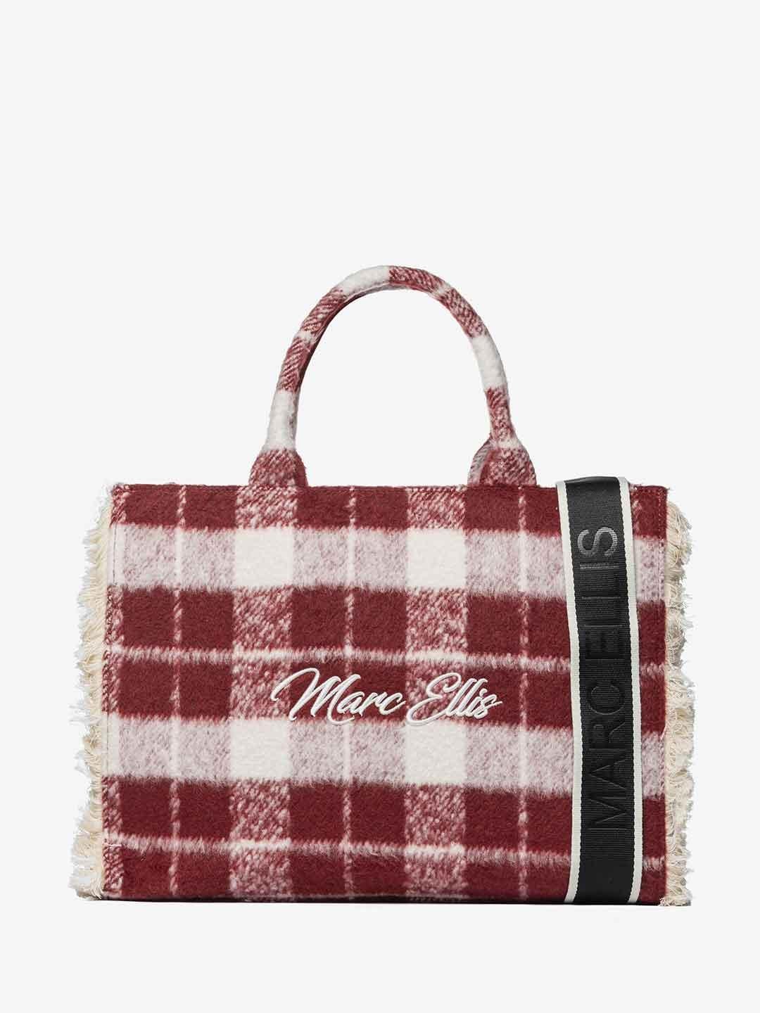 Marc Ellis Buby Check L bordeaux a quadri BUBY CHECK L BORDEAUX MARC ELLIS 