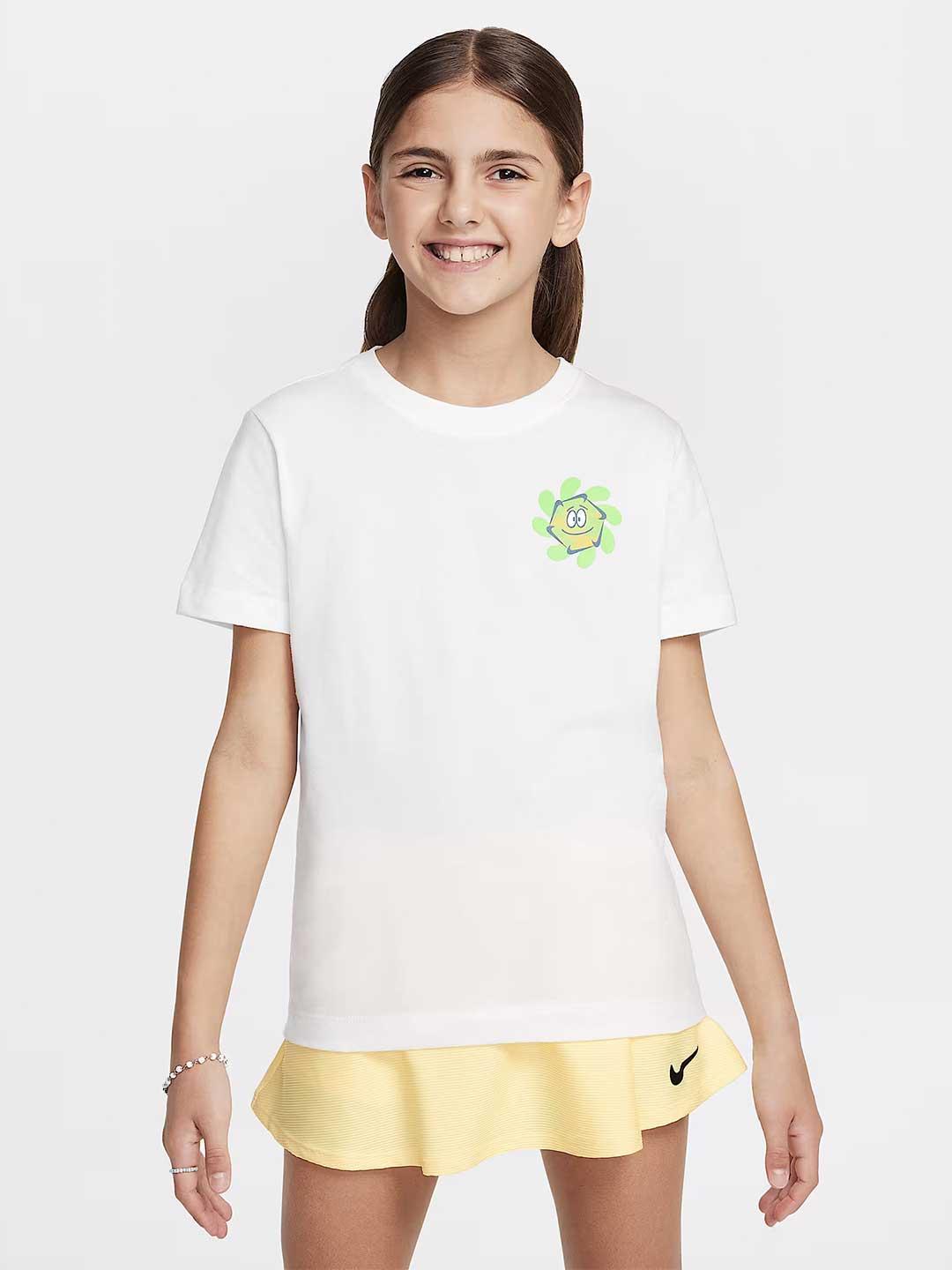 Nike t-shirt kids bianco con stampa HQ3234-100 BIANCO NIKE 