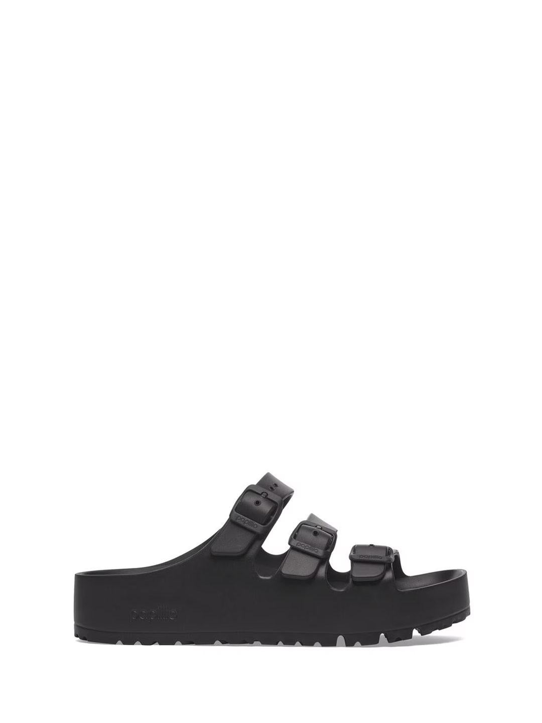 Birkenstock Florida Eva sandali nero platform in gomma 1029738 NERO BIRKENSTOCK 