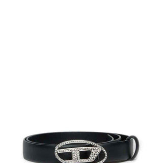 Diesel cintura nero in pelle con strass J02524 KXBLR NERO DIESEL 