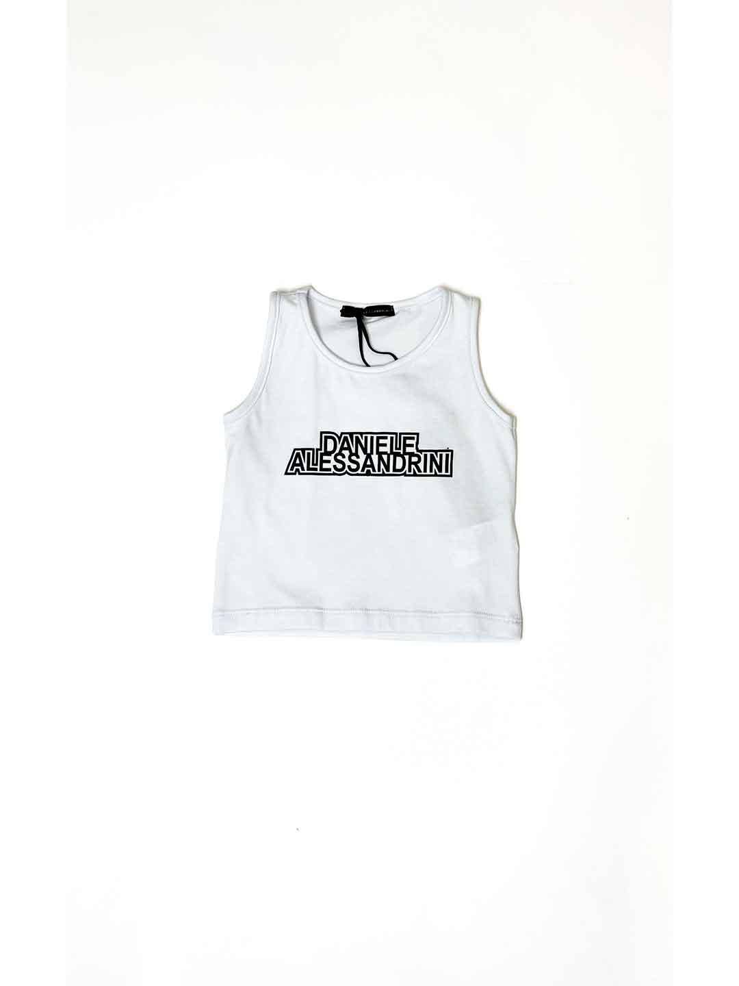 Daniele Alessandrini canotta kids bianco 1296M00235 BIANCO DANIELE ALESSANDRINI 