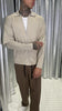 All Five Rio polo beige con zip