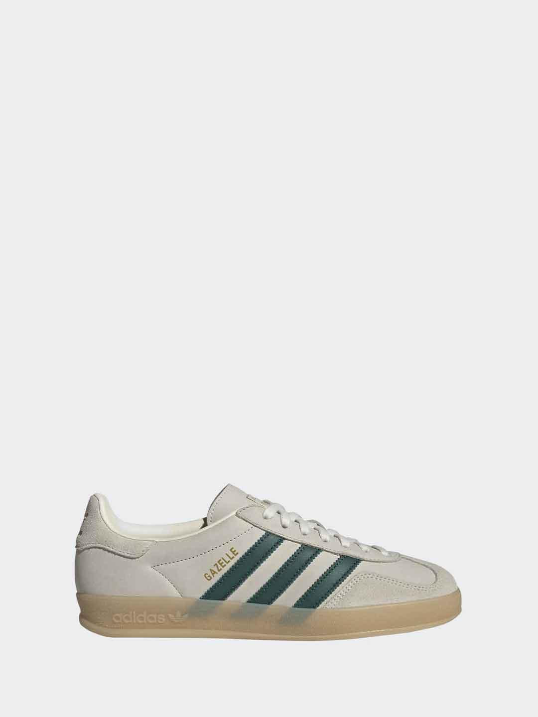 Adidas Gazelle sneakers beige e verde IH9675 BEIGE ADIDAS 
