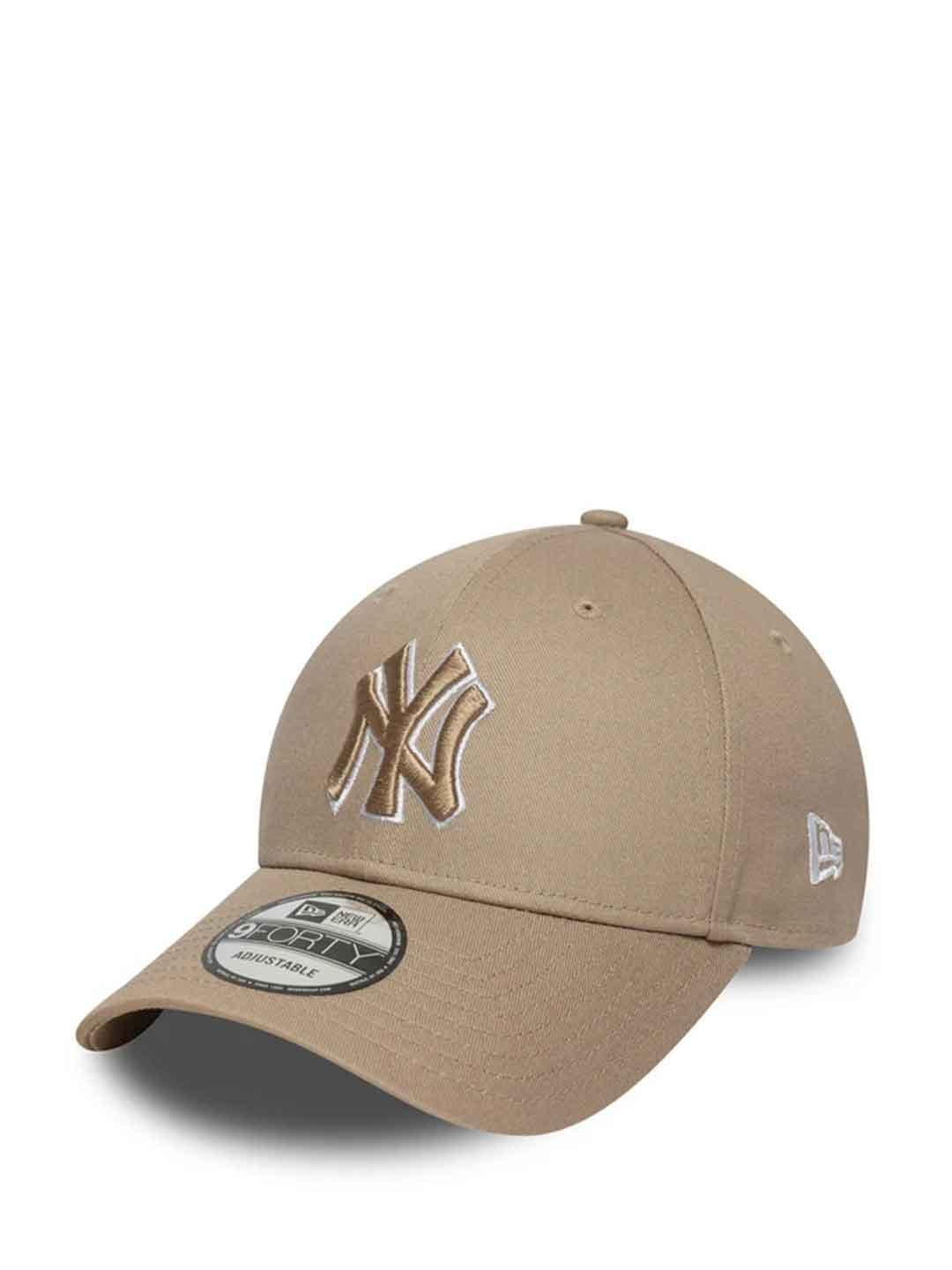 New Era 9Forty cappello beige outline NY 60675524 BEIGE NEW ERA 