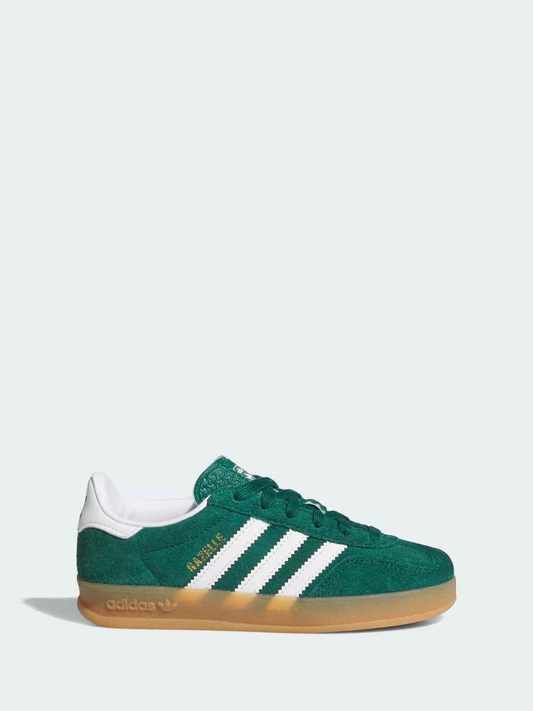 Adidas Gazelle Indoor CF sneakers kids verde 28-35 IH9134 VERDE ADIDAS 