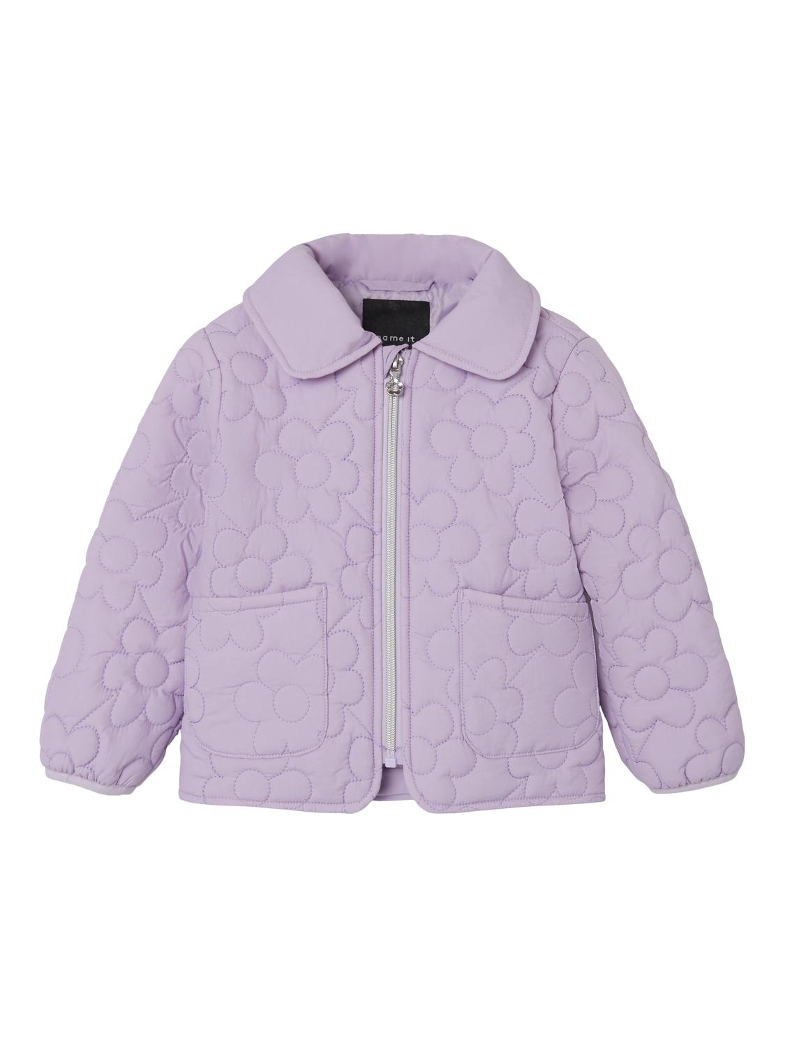Name It giubbino kids lilla con ricami a fiori 13224730 LILLA NAME IT 