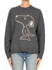 Tensione In maglione grigio Snoopy
