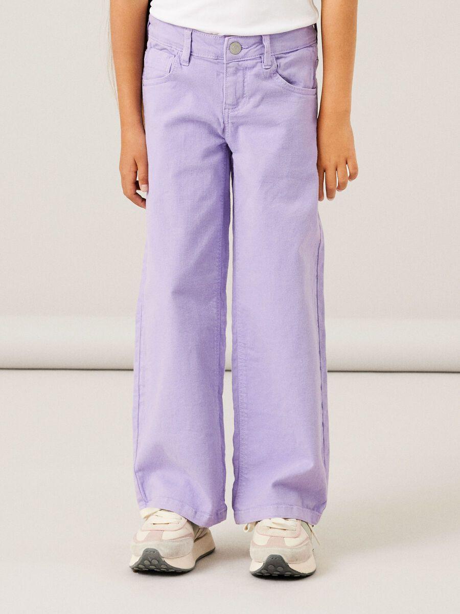 Name It kids pantaloni lilla vestibilità ampia 13211632 LILLA NAME IT 