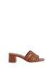 Bibi Lou Holly Sandal sandali cuoio con tacco