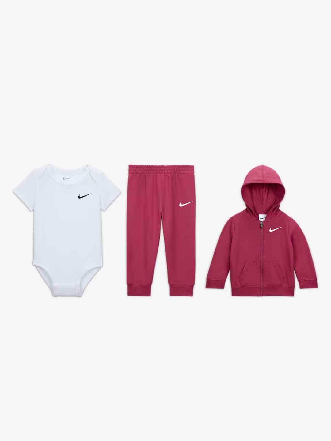 Nike coordinato kids rosa 3 pezzi 56L940-ADZ ROSA NIKE 