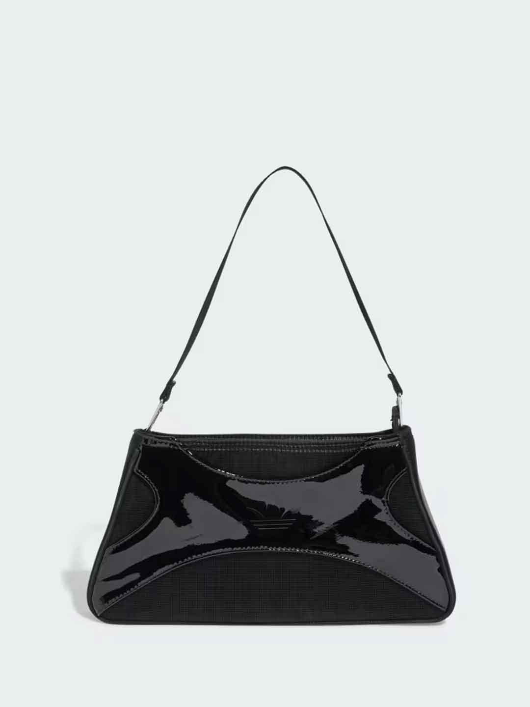 Adidas Clucth borsa nero lucido JX2763 NERO ADIDAS 