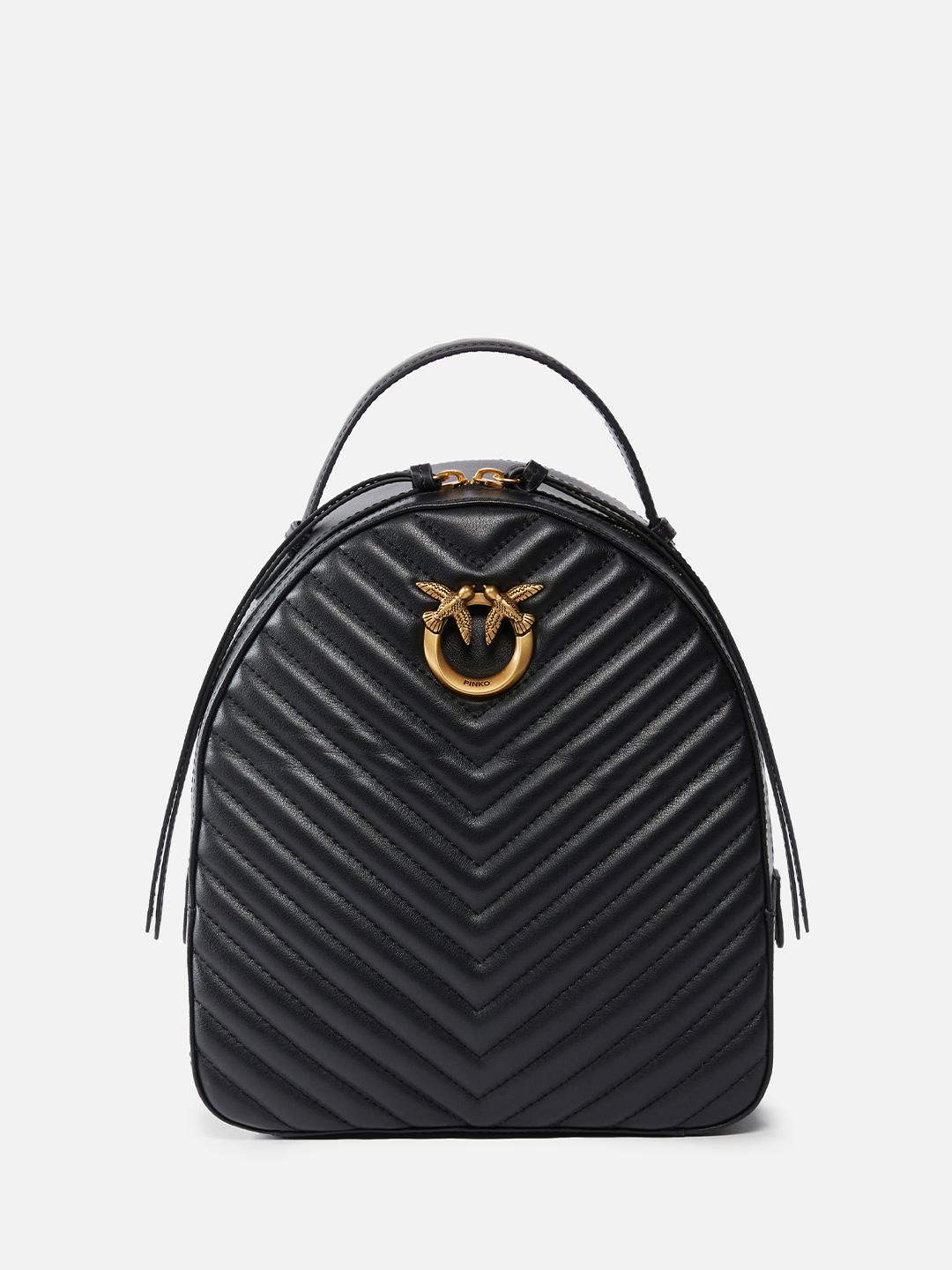 Pinko Love zaino nero trapuntato 102530 A1J2 NERO PINKO 